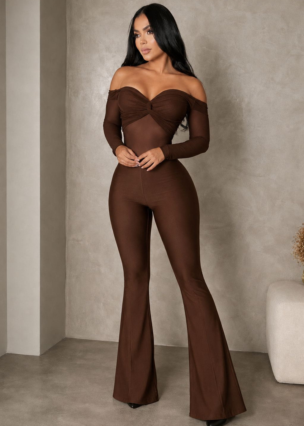 Enterizo Elegante Off Shoulder