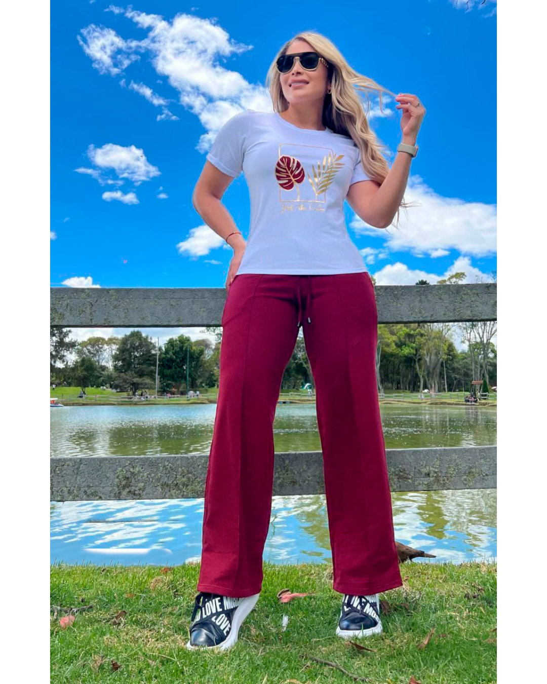 Conjunto Deportivo Camiseta y Sudadera Oversize