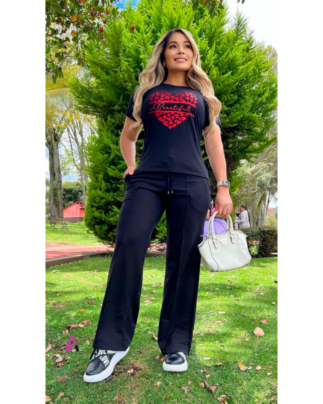 Conjunto Deportivo Camiseta y Sudadera Oversize
