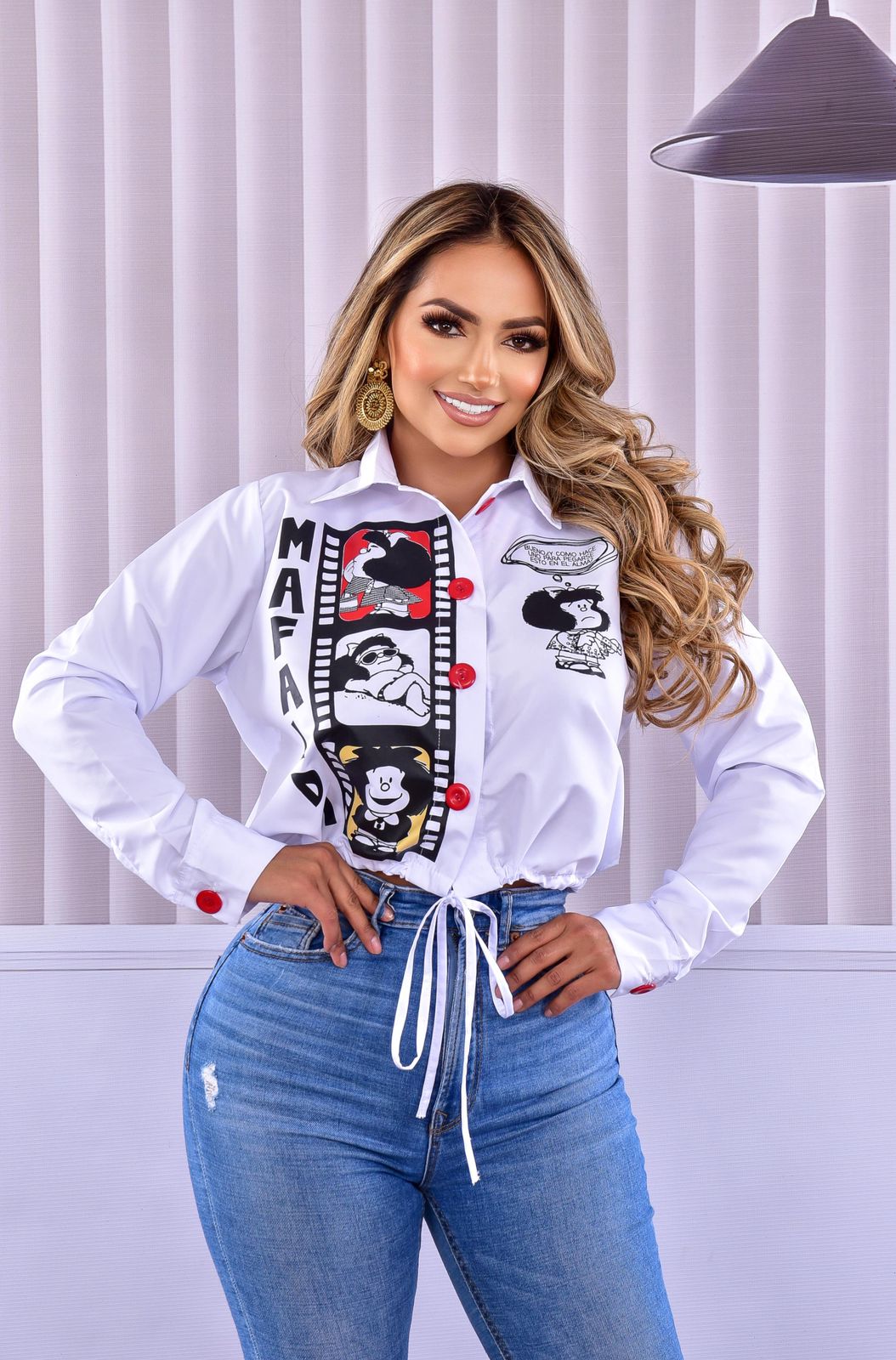 Blusas Estampadas estilo americano