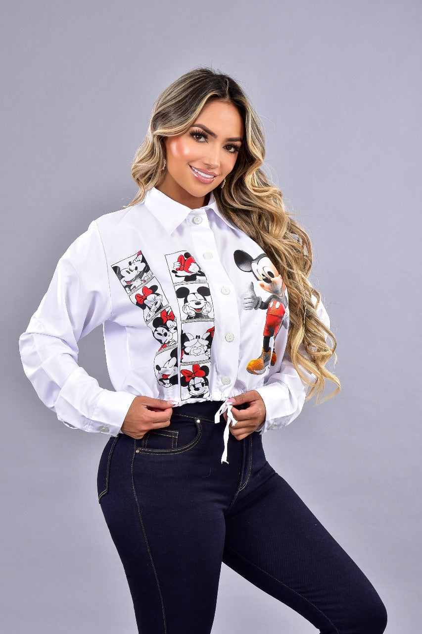 Blusas Estampadas estilo americano