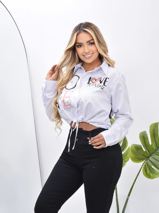 Blusas Estampadas estilo americano