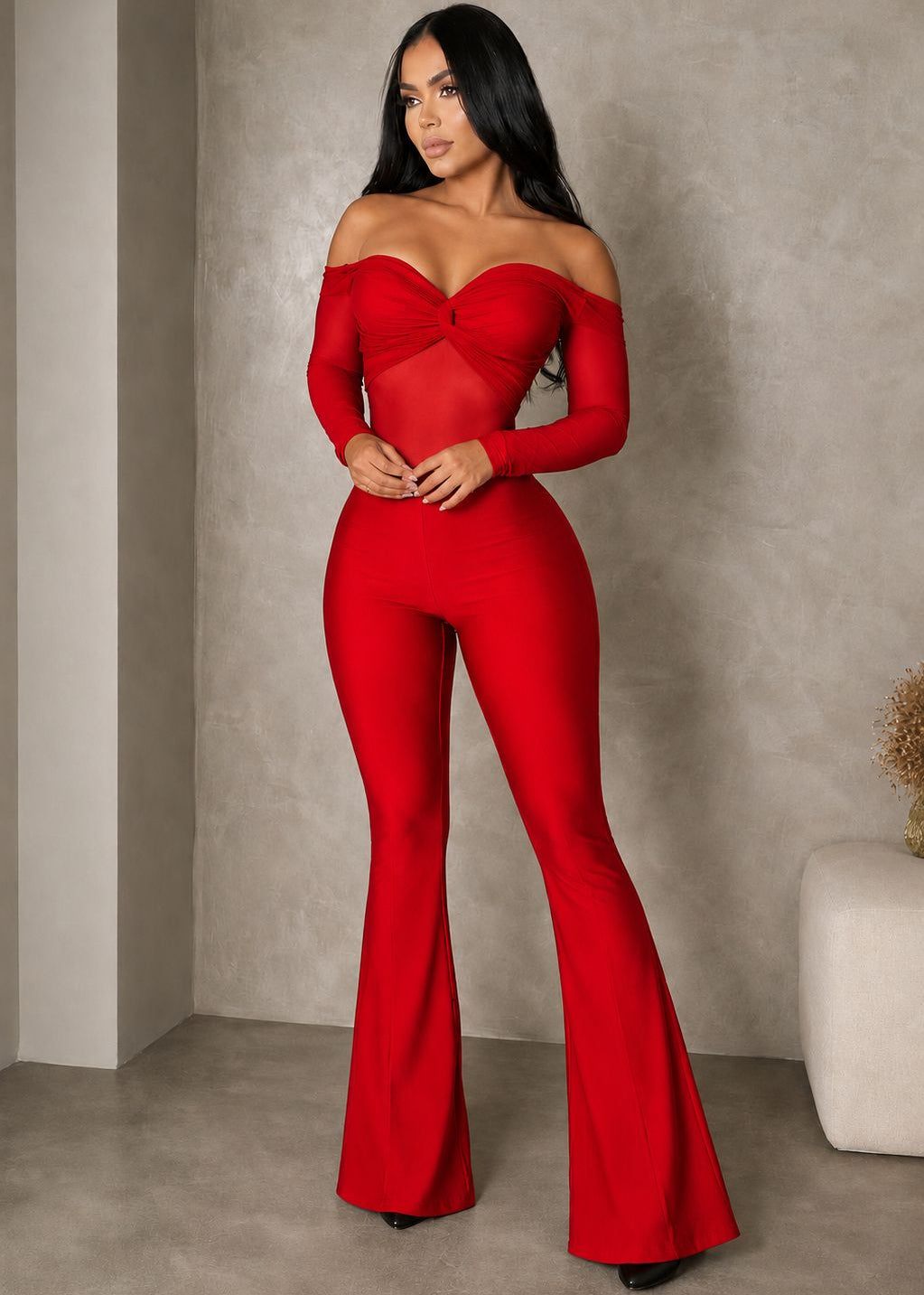 Enterizo Elegante Off Shoulder