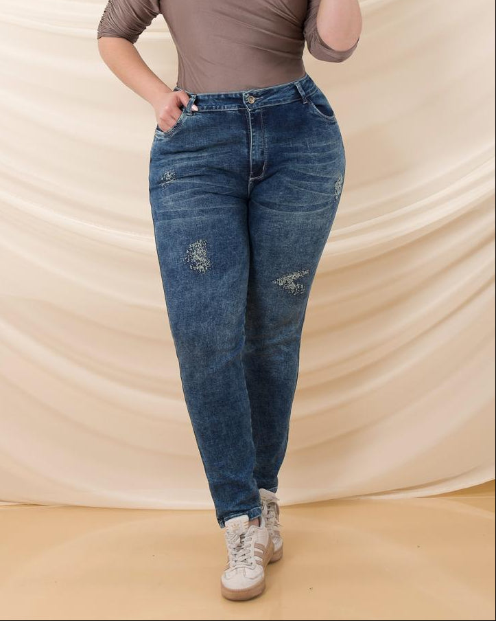 Jeans Skinny para Mujer Tallas Grandes
