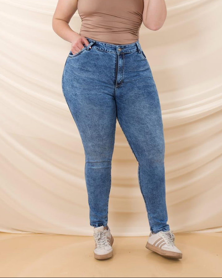 Jeans Skinny para Mujer Tallas Grandes