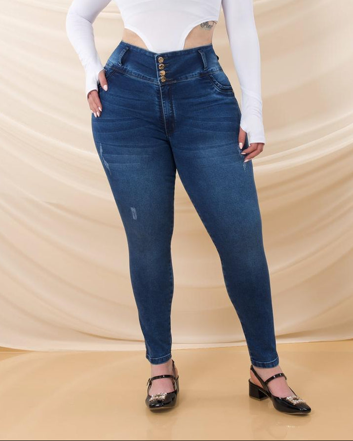 Jeans Skinny para Mujer Tallas Grandes