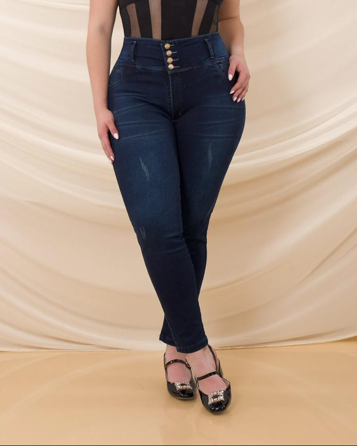 Jeans Skinny para Mujer Tallas Grandes