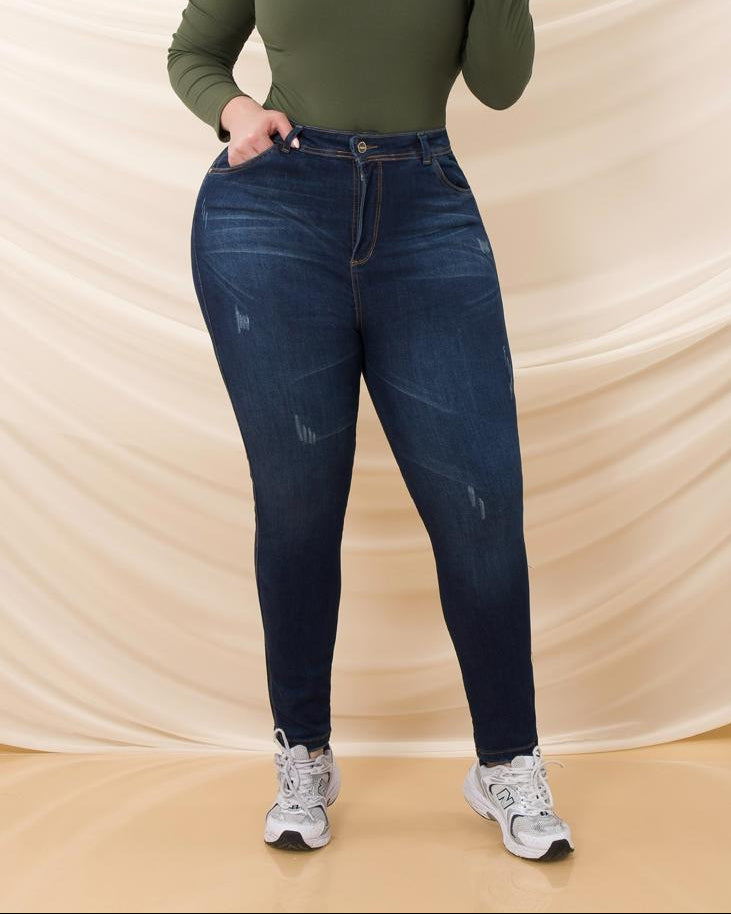 Jeans Skinny para Mujer Tallas Grandes