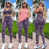 Conjunto Deportivo 3 Piezas Mujer Legging Cintura Alta
