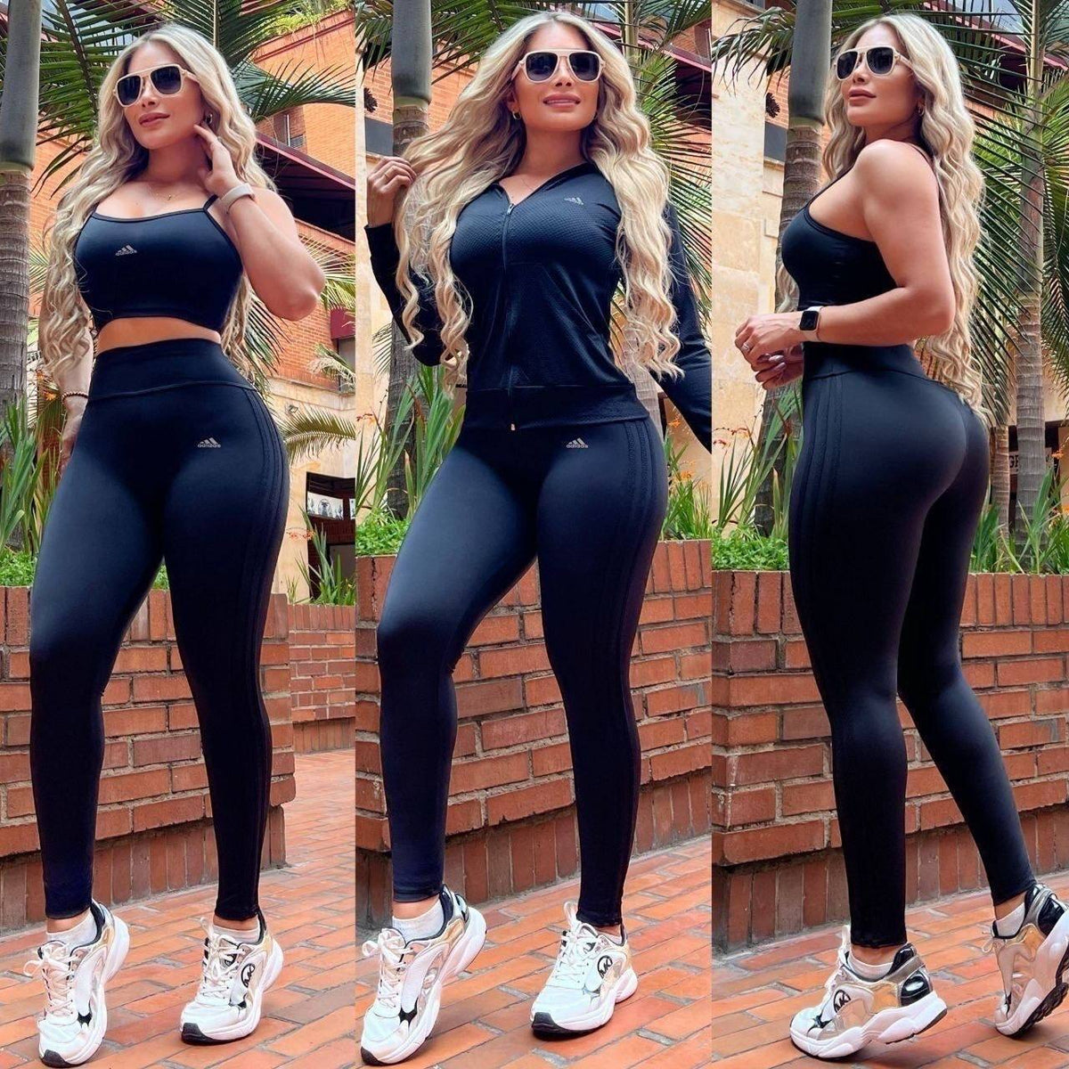 Set X Tres Piezas Fitness