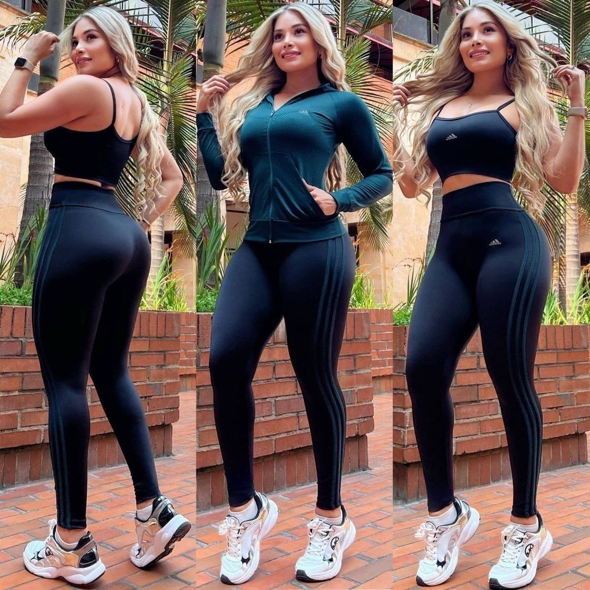 Set X Tres Piezas Fitness