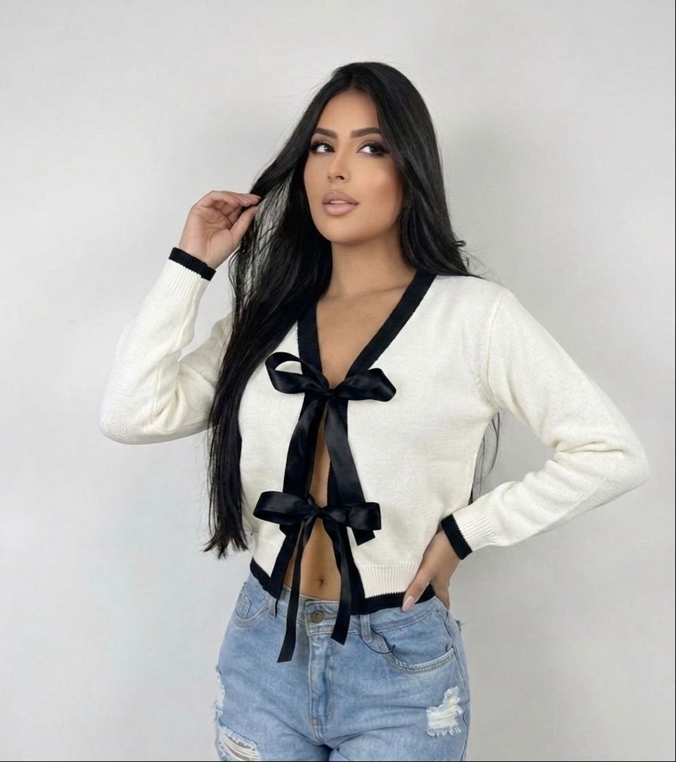 Cardigan Tejido