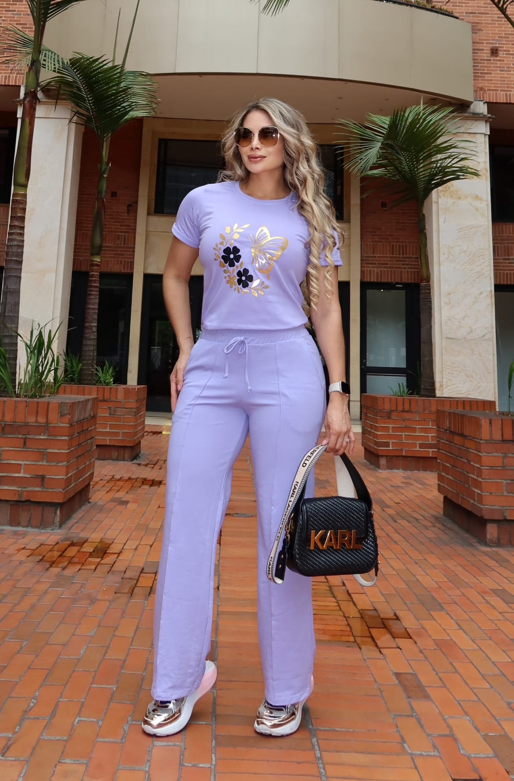 Conjunto Deportivo Camiseta y Sudadera Oversize
