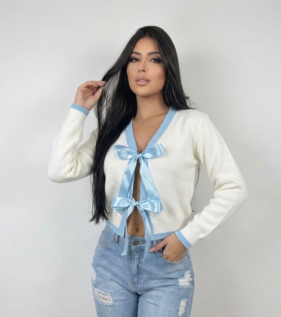 Cardigan Tejido