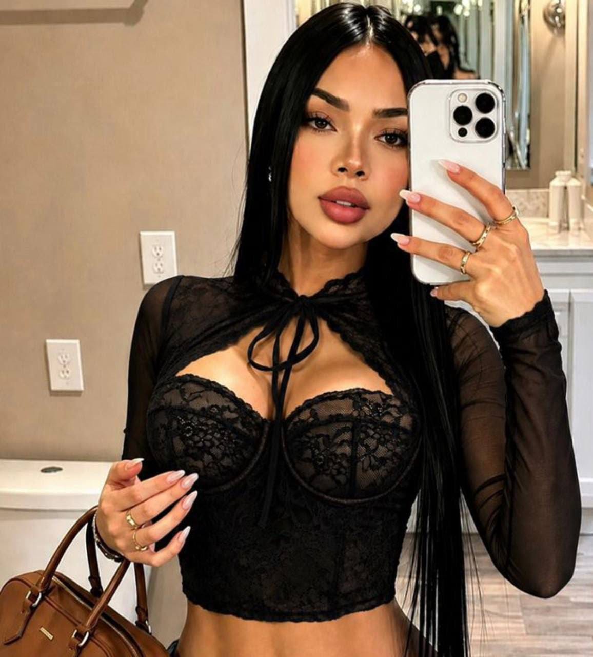Top Corset "Gala" en Mesh
