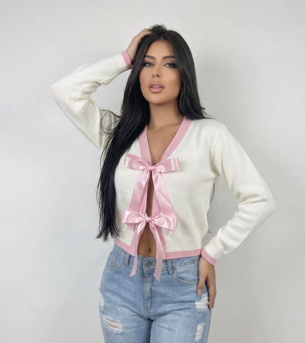 Cardigan Tejido