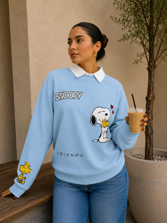 Buzo SNOOPY  cuello polo