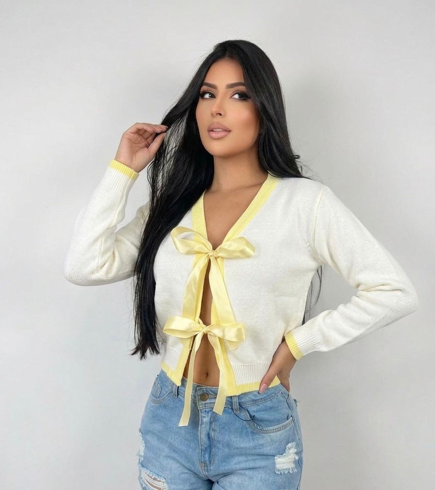 Cardigan Tejido